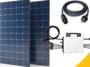 Balkonkraftwerk Hoymiles HMS-800W-2T + 810 Watt Module (inkl. WiFi)