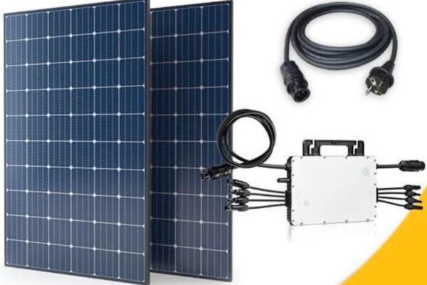 Balkonkraftwerk Hoymiles HMS-800W-2T + 810 Watt Module (inkl. WiFi)